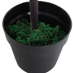 Buis artificiel topiaire artificielle en forme de boules dia. 30 x 112H cm vert