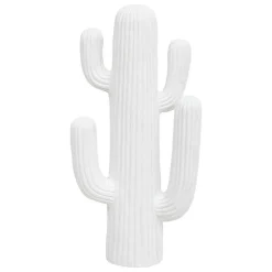 Cactus déco extérieur Rodrigo H.57cm magnésie blanc - Atmosphera
