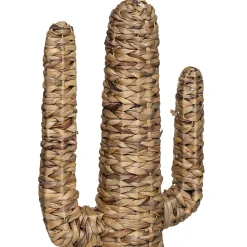 Cactus en jacinthe L.36,5 x H.75 x 16,5 cm