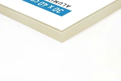 Cadre Accent aluminium or mat Nielsen l.60 x H.80 cm