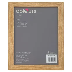 Cadre Lissea Colours chêne l.21 x H.29.7 cm