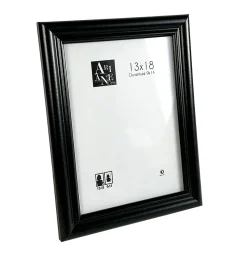 Cadre photo 21 x 29,7 cm moulure en MDF noir, Ariane Pomona - Cadre décoratif moderne