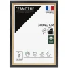 Cadre photo actual bois noir 30x40 cm Fabriqué en France