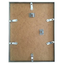 Cadre photo aluminium argent mat Accent l.50 x H.70 cm
