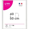 Cadre photo Bella cm Creation blanc mat l.44 x H.54 cm