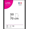 Cadre photo Bella cm Creation noir mat l.54 x H.74 cm