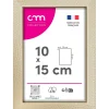Cadre photo Croisette cm Creation doré martelée l.18 x H.13 cm