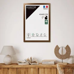 Cadre photo design éternel ébène 40x60 cm Fabriqué en France