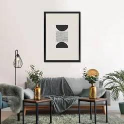 Cadre photo design éternel noir 50x70 cm Fabriqué en France
