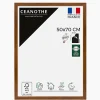 Cadre photo design éternel ébène 50x70 cm Fabriqué en France