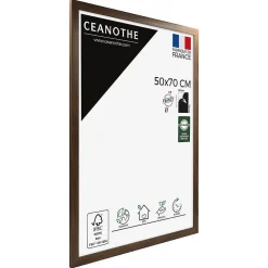 Cadre photo design éternel ébène 50x70 cm Fabriqué en France