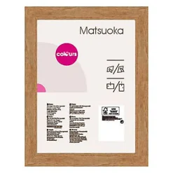 Cadre photo effet chêne Colours Matsuoka l.50 x H.70 cm