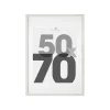 Cadre photo Eva - bois - blanc - 50x70 cm - Atmosphera