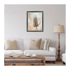 Cadre photo hades bleu doré 40x50 cm Fabriqué en France