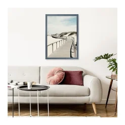 Cadre photo karma gris bleuté 50x70 cm Fabriqué en France