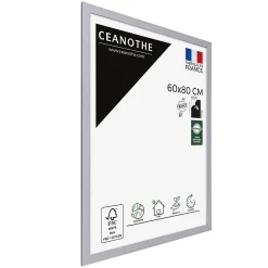 Cadre photo karma gris 60x80 cm Fabriqué en France