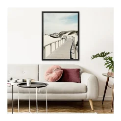 Cadre photo karma noir 60x80 cm Fabriqué en France