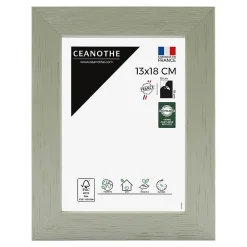 Cadre photo karma tilleul 13x18 cm Fabriqué en France