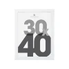 Cadre photo Lise - verre - blanc - 30x40 cm - Atmosphera