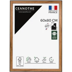 Cadre photo loft noir 60x80 cm Fabriqué en France