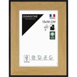 Cadre photo loft noir 13x18 cm Fabriqué en France