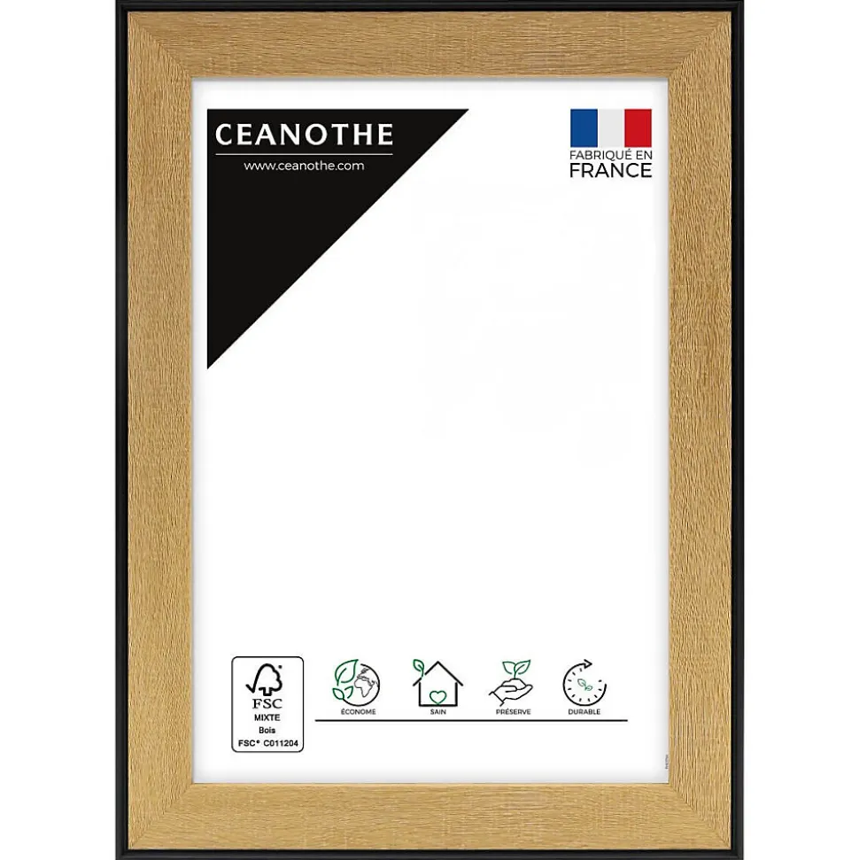 Cadre photo loft noir 10x15 cm Fabriqué en France