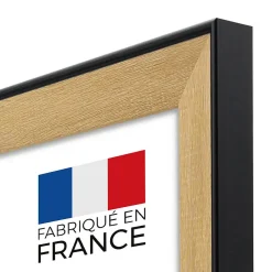 Cadre photo loft noir 50x70 cm Fabriqué en France