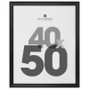 Cadre photo Mae en bois 40x50cm noir - Atmosphera