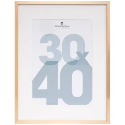 Cadre photo Manu doré - bois 30x40 cm - Atmosphera