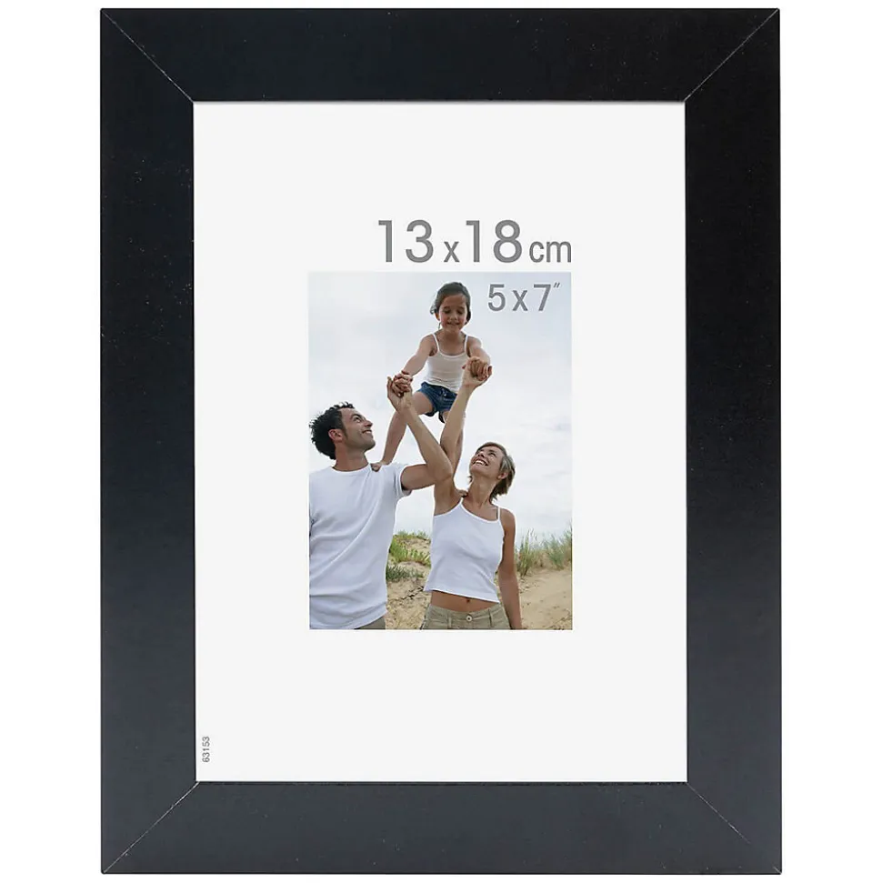 Cadre photo optimo noir 13x18 cm - Marque Française