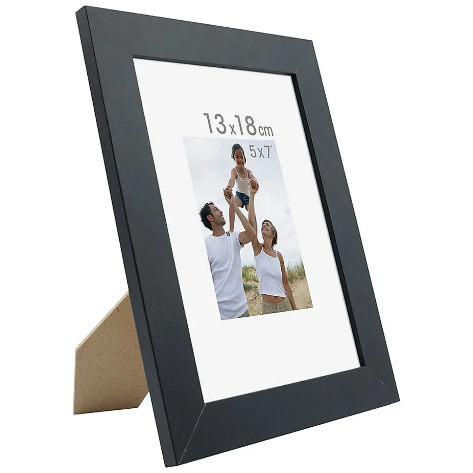 Cadre photo optimo noir 13x18 cm - Marque Française