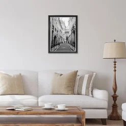 Cadre photo pandore noir argent 30x40 cm Fabriqué en France