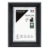 Cadre photo pandore noir argent 10x15 cm Fabriqué en France