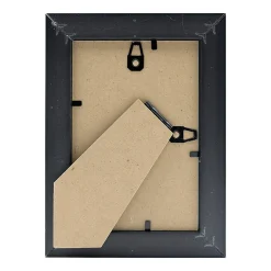 Cadre photo pandore noir argent 10x15 cm Fabriqué en France