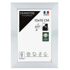 Cadre photo precious acier 10x15 cm Fabriqué en France