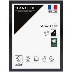 Cadre photo precious carbone 30x40 cm Fabriqué en France