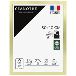 Cadre photo precious doré 30x40 cm Fabriqué en France