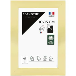 Cadre photo precious doré 10x15 cm Fabriqué en France
