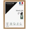 Cadre photo precious noyer 30x40 cm Fabriqué en France