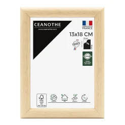Cadre photo shelter brut 13x18 cm Fabriqué en France