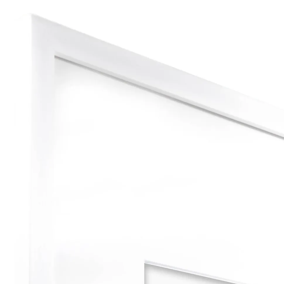 Cadre photo wild blanc 50x70 cm avec passe-partout 30x40 cm Fabriqué en France