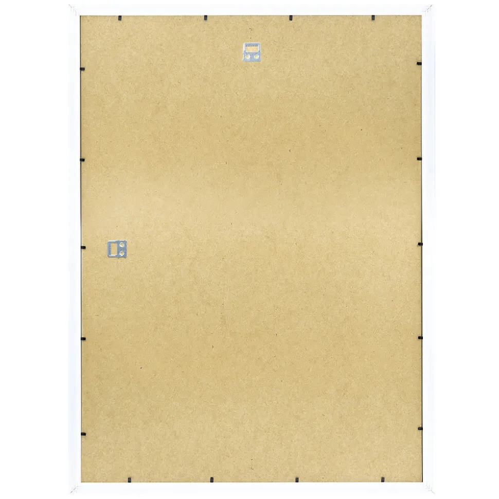 Cadre photo wild blanc 50x70 cm avec passe-partout 30x40 cm Fabriqué en France
