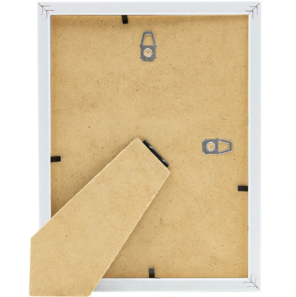 Cadre photo wild blanc 18x24 cm avec passe-partout 10x15 cm Fabriqué en France