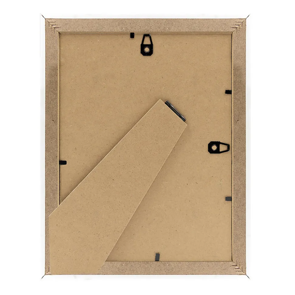 Cadre photo wild ébène 40x50 cm avec passe-partout 20x30 cm Fabriqué en France