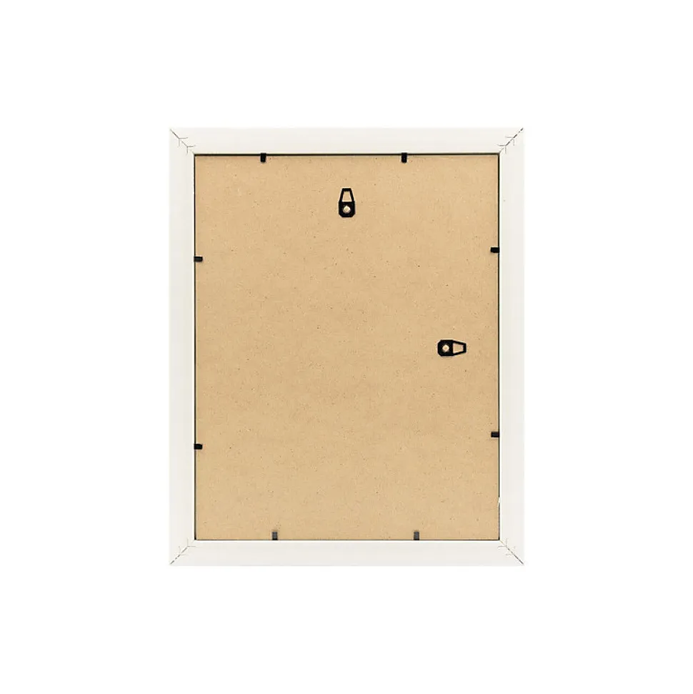 Cadre photo wild ébène 30x30 cm avec passe-partout 13x13 cm Fabriqué en France