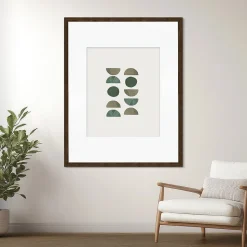 Cadre photo wild ébène 60x80 cm avec passe-partout 40x50 cm Fabriqué en France