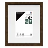 Cadre photo wild ébène 15x20 cm avec passe-partout 9x13 cm Fabriqué en France