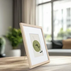 Cadre photo wild brut 15x20 cm avec passe-partout 9x13 cm Fabriqué en France