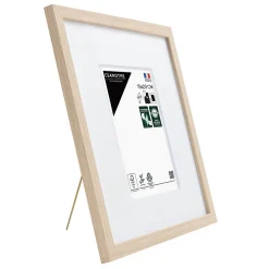 Cadre photo wild brut 15x20 cm avec passe-partout 9x13 cm Fabriqué en France