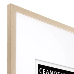 Cadre photo wild brut 60x80 cm avec passe-partout 40x50 cm Fabriqué en France